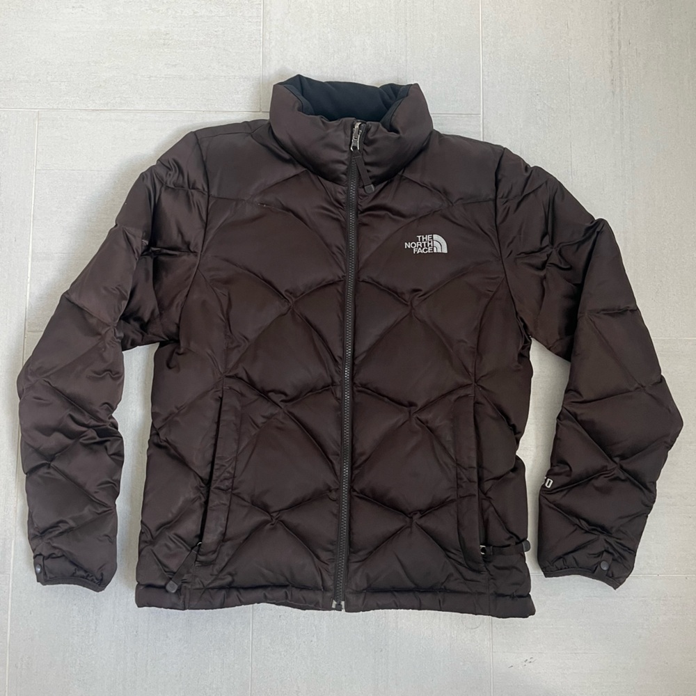 Northface Vintage Puffer 550 — Brown — Medium